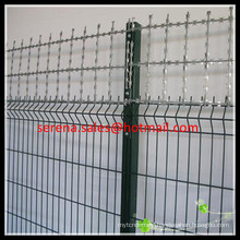 Hot galvanised weld security razor wire mesh fence